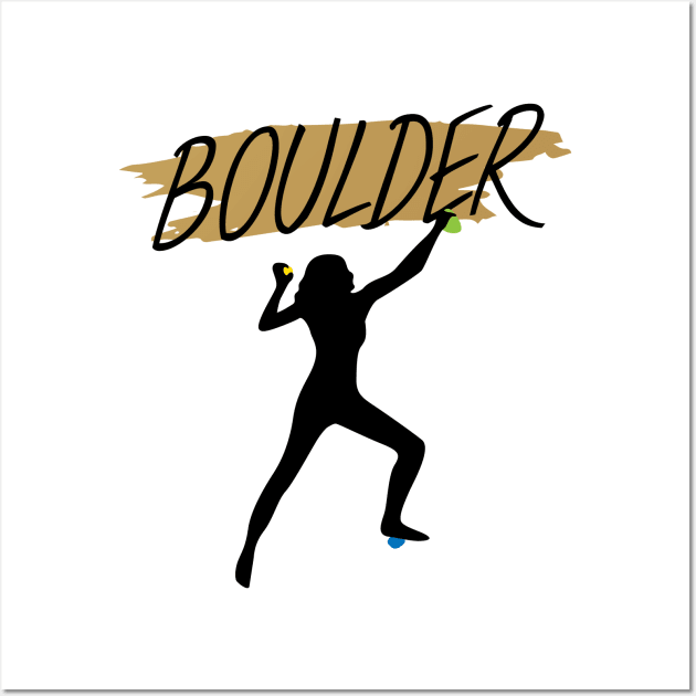 Boulder women Wall Art by maxcode